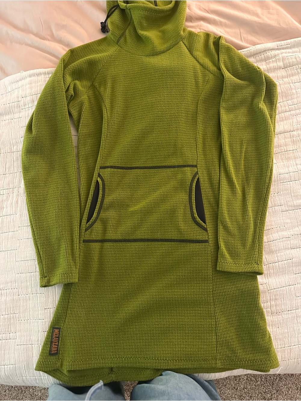 Melanzana micro-grid dress - Picture 4 of 7